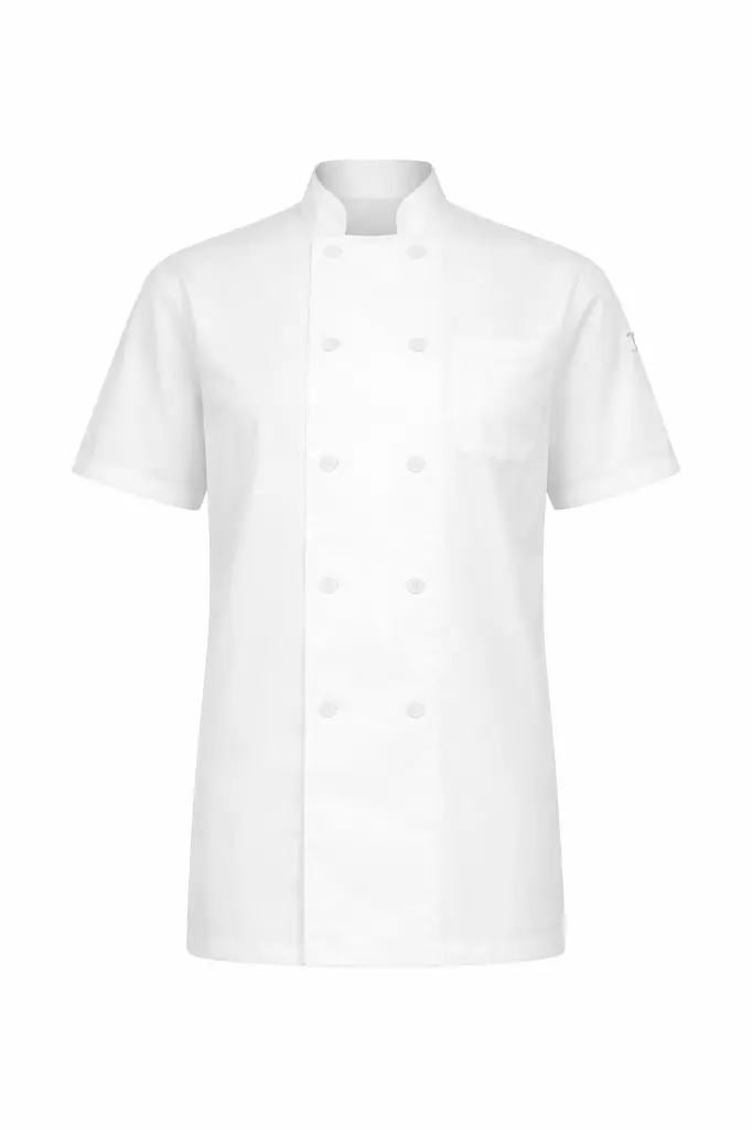 Basic Chef Jacket Unisex Short Sleeves.webp