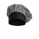 Komfortz Toque - Black & White Check.webp