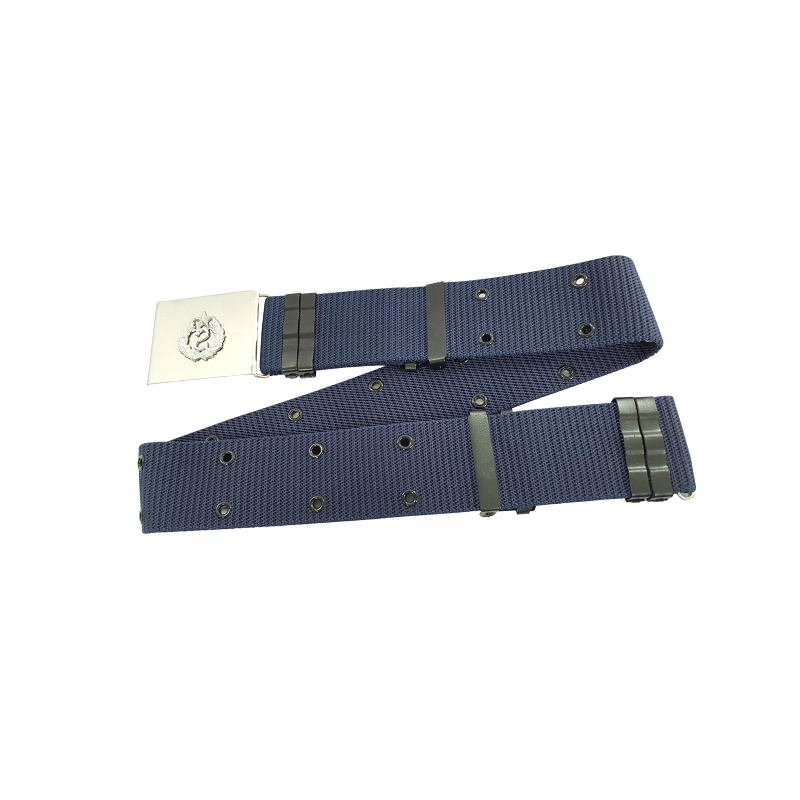 Nylon Web Belt in 2.25" Width in Navy Blue Color