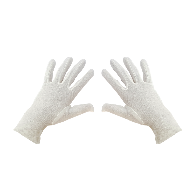 Gloves Cotton in White Color