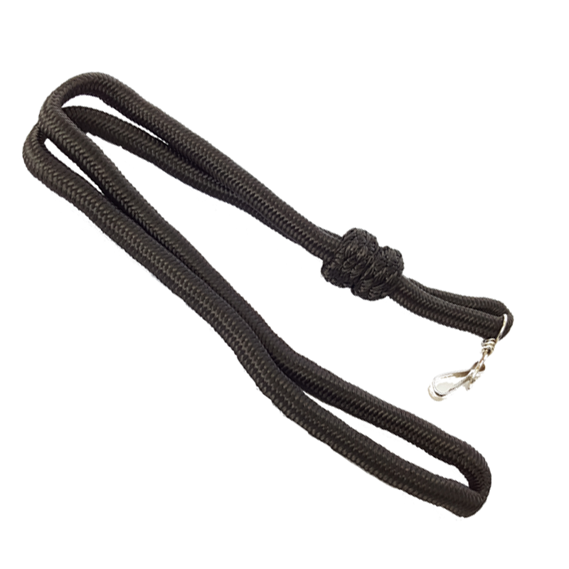 Lanyard Plain in Black Color Compact Size