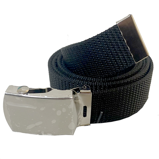 [HPSA11-2A50] Web Belt Nylon Blend in 1.25" Width in Black Color