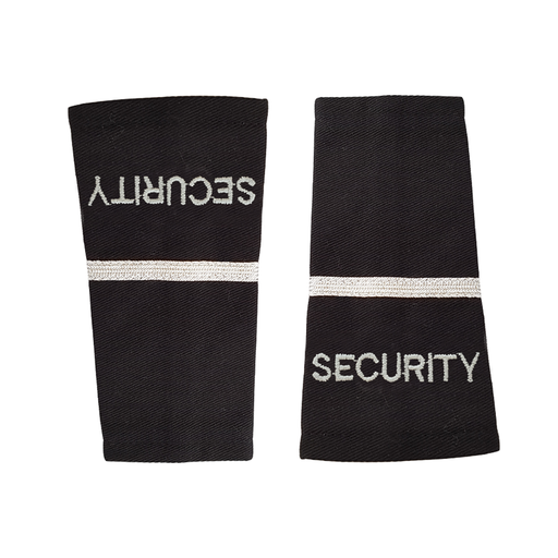 [HPSA3-3] Epaulette in Black Color (Security)