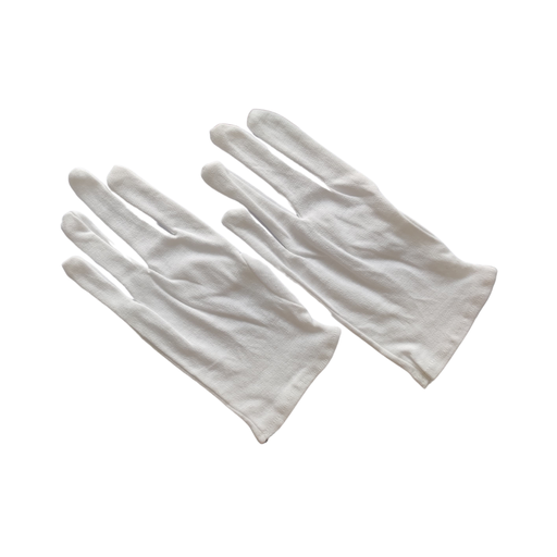 [HPSA6-2CH] Gloves Cotton in White Color (CH)