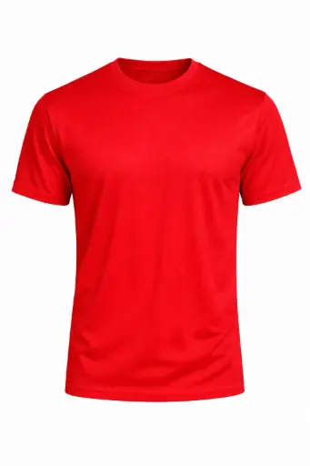 Crew Neck T-Shirt Mesh Unisex